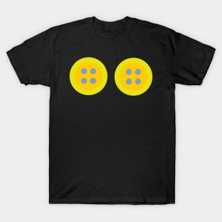 Chartreuse Buttons T-Shirt